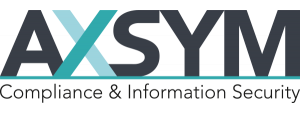 Axsym compliance information security logo