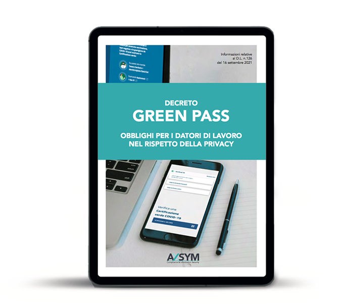 Guida GDPR green pass aziende privacy